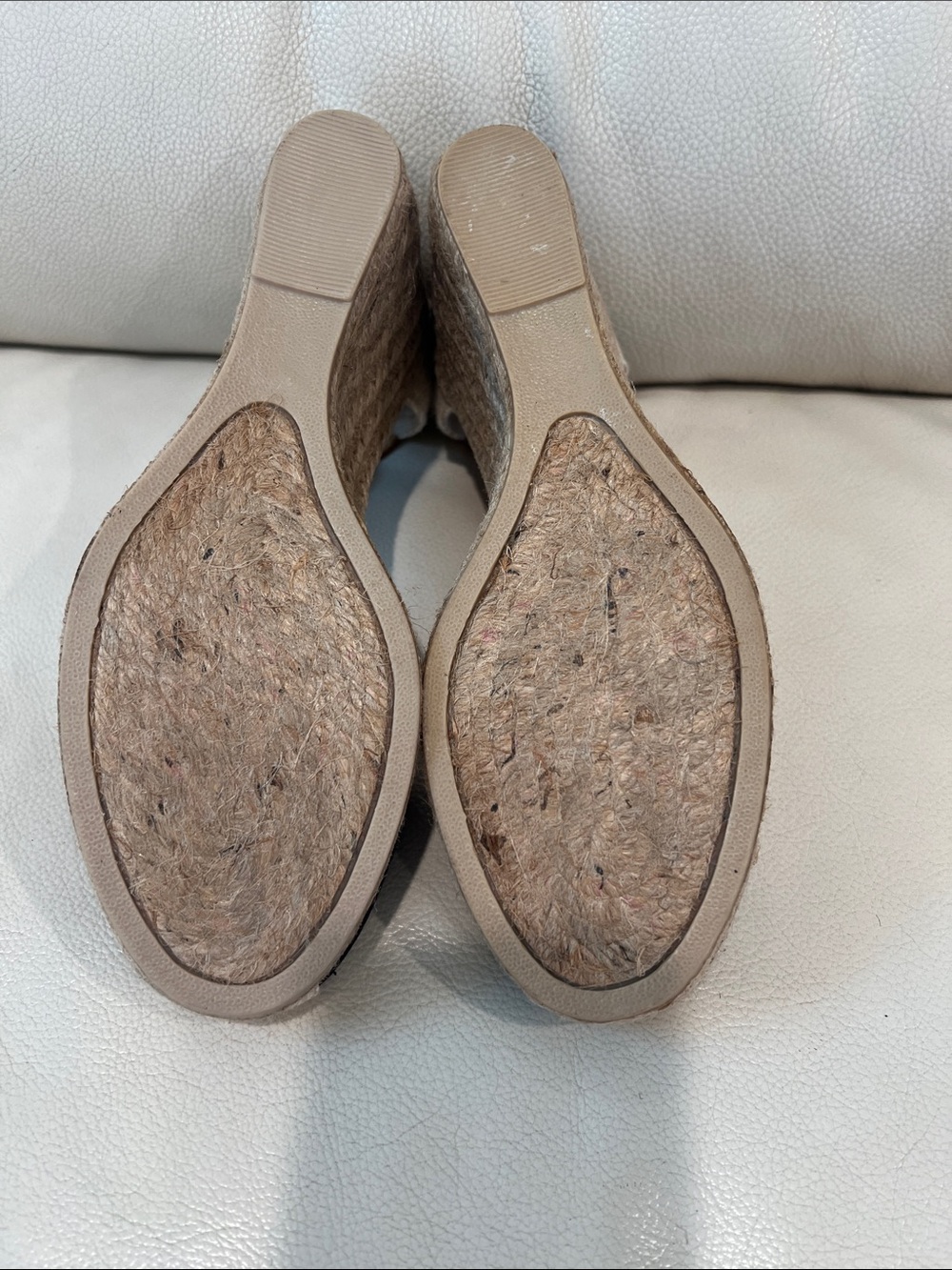 Sonoma Black and Tan Espadrille Wedge Sandals - Picture 8 of 8